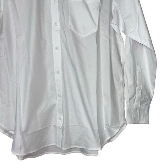 OUTERKNOWN Sydney Boyfriend Shirt white XS new - Picture 10 of 12